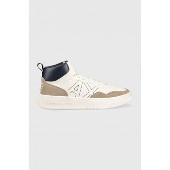 Armani Exchange sneakers culoarea alb