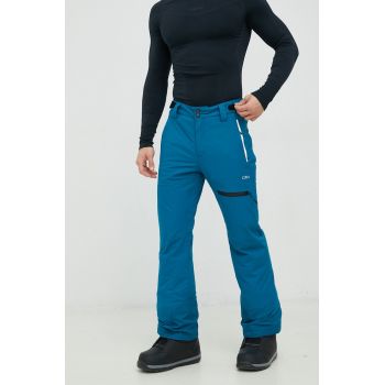 CMP pantaloni de schi culoarea turcoaz ieftina