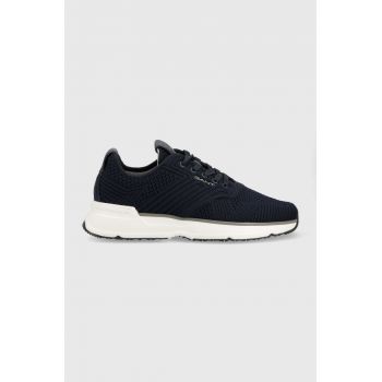 Gant sneakers beeker , culoarea albastru marin