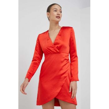 Y.A.S rochie culoarea rosu, mini, drept