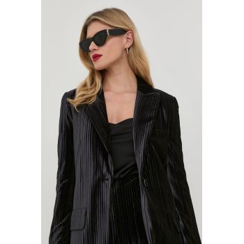 Saint Laurent ochelari de soare femei, culoarea negru