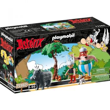 Set de Constructie Playmobil Asterix Vanatoarea Porcului Salbatic