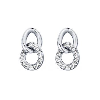 Cercei decorati cu cristale zirconia