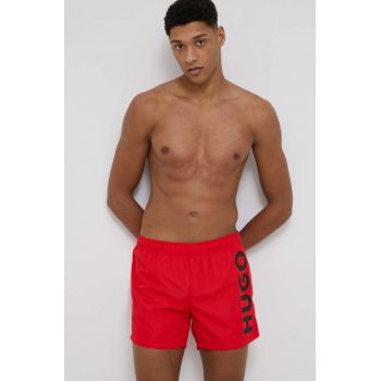 HUGO pantaloni scurți de baie culoarea roșu 50469303 ieftin