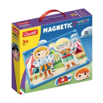 Magnetic Dress Up Carnaval, 3 ani+, Quercetti Q04421 Magnetic Dress Up Carnaval, 3 ani+, Quercetti Q04421