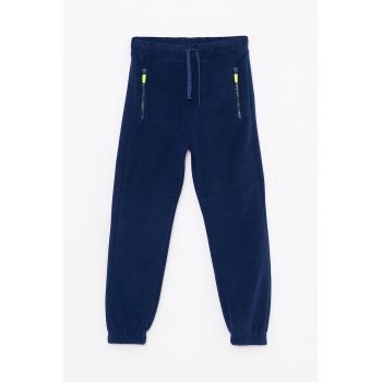 Pantaloni sport cu snur de ajustare in talie