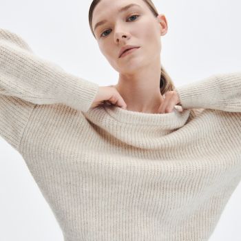 Reserved - Pulover din tricot gros - Bej Reserved - Pulover din tricot gros - Bej