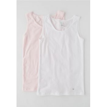 Set de topuri bretele late - 2 piese Set de topuri bretele late - 2 piese