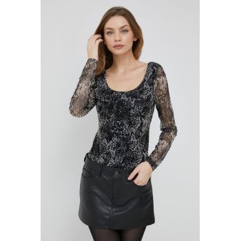 Dkny body femei, culoarea negru, modelator