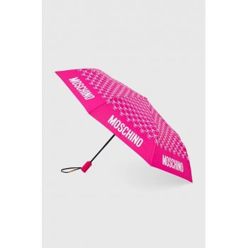 Moschino umbrela culoarea roz de firma originala