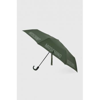Moschino umbrela culoarea verde de firma originala