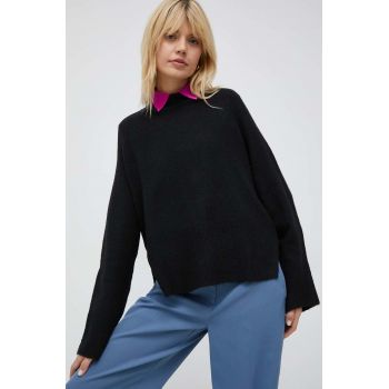Vero Moda pulover femei, culoarea negru, light, cu turtleneck