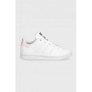 Adidas Originals sneakers pentru copii culoarea alb