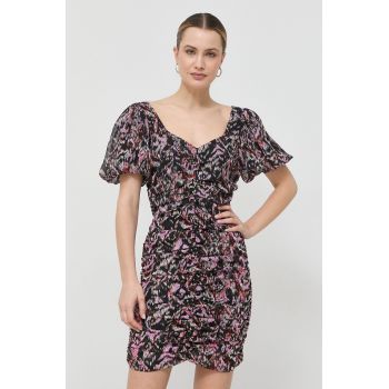 Notes du Nord rochie Fabiola Lurex mini, mulata