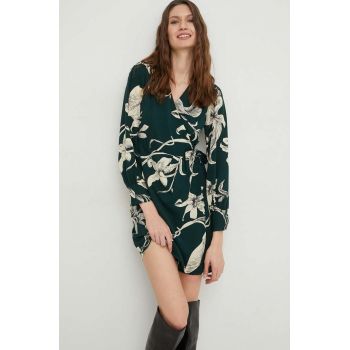 Answear Lab rochie culoarea verde, mini, drept