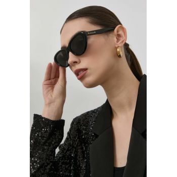 Gucci ochelari de soare GG1170S femei, culoarea negru de firma originali