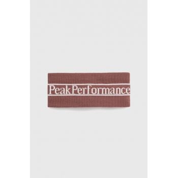 Peak Performance bentita pentru cap Pow culoarea violet