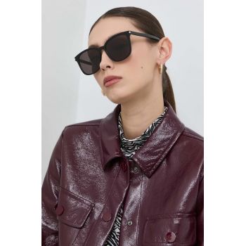 Saint Laurent ochelari de soare SL565 femei, culoarea negru de firma originali