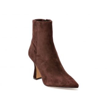 Botine ALDO maro, HAIRERI210, din piele intoarsa Botine ALDO maro, HAIRERI210, din piele intoarsa