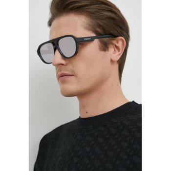 Gucci ochelari de soare GG1239S barbati, culoarea negru