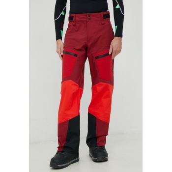 Peak Performance pantaloni Gravity GoreTex culoarea bordo de firma originala