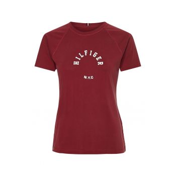 Tricou slim fit din amestec de modal pentru fitness