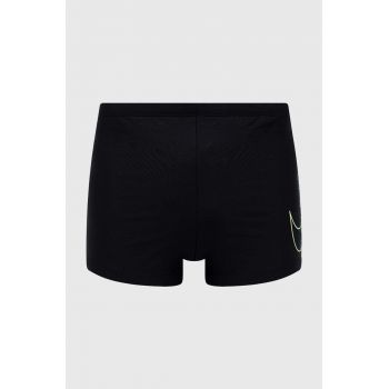 Nike costum de baie culoarea negru