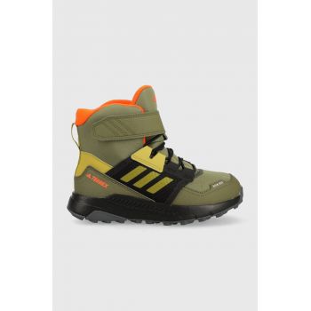 adidas Performance pantofi copii culoarea verde