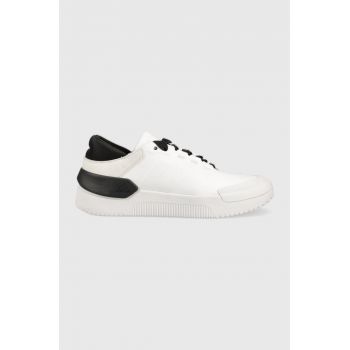 Adidas sneakers Court Funk femei, culoarea alb