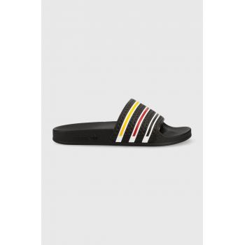 Adidas Originals papuci Adilette barbati, culoarea negru