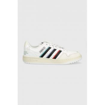 Adidas Originals sneakers NY 90 STRIPES culoarea alb