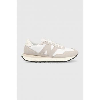New Balance sneakers din piele MS237SE culoarea gri