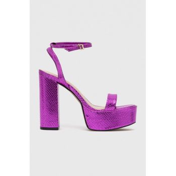 Aldo sandale Matylda culoarea violet de firma originale