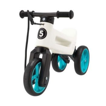 Bicicleta fara pedale Funny Wheels Rider SuperSport 2 in 1 Pearl Aqua