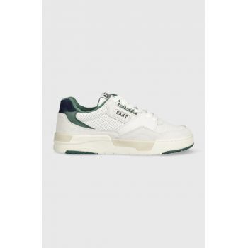 Gant sneakers din piele Brookpal culoarea alb