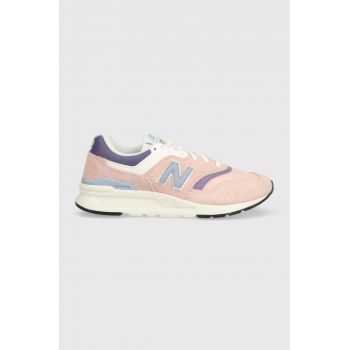 New Balance sneakers CW997HVG culoarea roz CW997HVG-HVG de firma originali