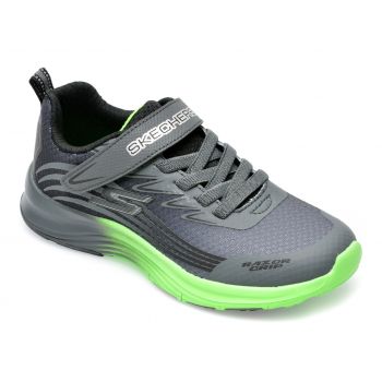 Pantofi sport SKECHERS gri, RAZOR GRIP, din material textil