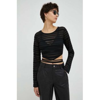 Résumé longsleeve femei, culoarea negru