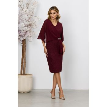 Rochie Vanity Bordo ieftina