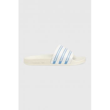 Adidas Originals papuci Adilette barbati, culoarea alb