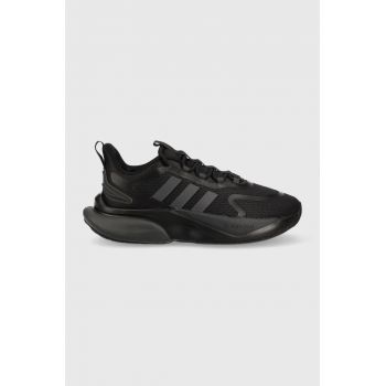 adidas sneakers pentru alergat AlphaBounce + culoarea negru HP6142 de firma originali