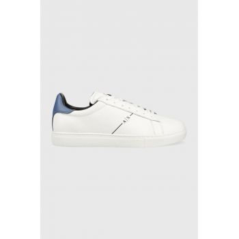 Armani Exchange sneakers din piele XUX001.XV093.K709 culoarea alb, XUX001 XV093 K709