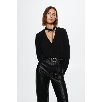 Bluza cu funda din panglici Glory