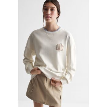 Bluza sport cu maneci cazute Late