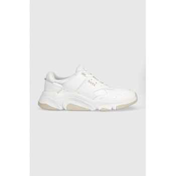 BOSS sneakers Asher culoarea alb, 50487737