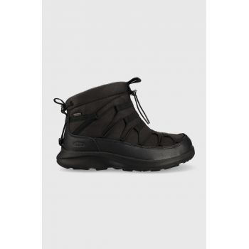 Keen cizme de iarnă Uneek Snk Chukka Waterproof barbati, culoarea negru 1023553-TRIP.BLACK