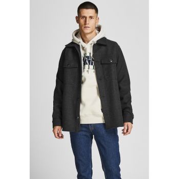 Jack & Jones - Jacheta-camasa cu buzunare cu clapa