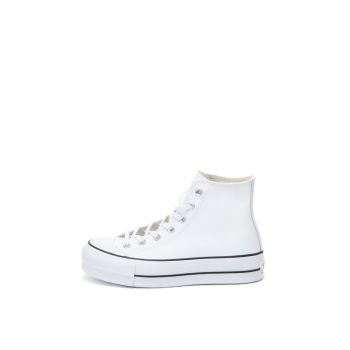 Tenisi flatform inalti - unisex de piele Chuck Taylor All Star