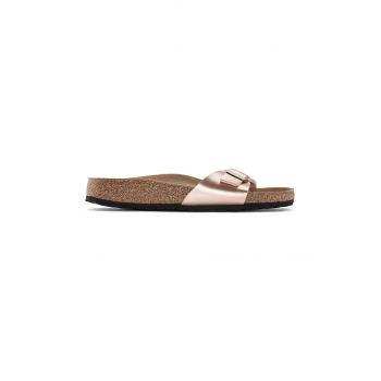 Birkenstock papuci Madrid femei, culoarea auriu 1023927-Copper de firma originali