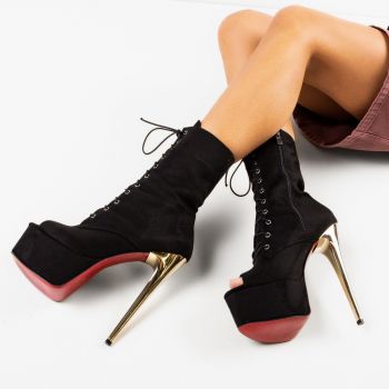 Botine dama Raxing Negre 3 Botine dama Raxing Negre 3
